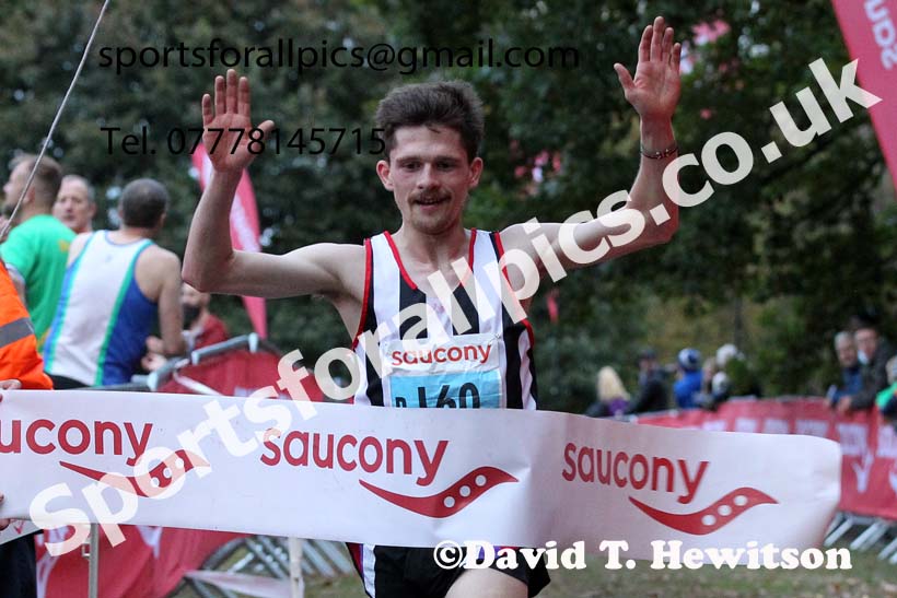 Senior mens 2021 National Cross Country Relays, Berry Hill Park, Mansfield. Photo: David T. Hewitson/Sports for All Pics